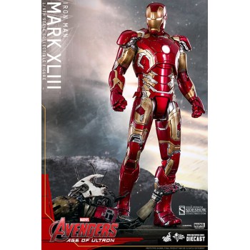 Avengers Age of Ultron MMS Diecast Action Figure 1/6 Iron Man Mark 43 XLIII 30 cm